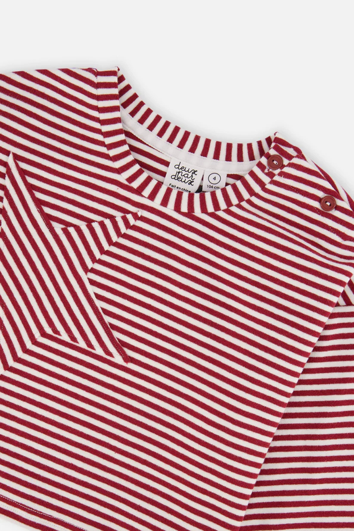 Deux Par Deux Soft Jersey Top