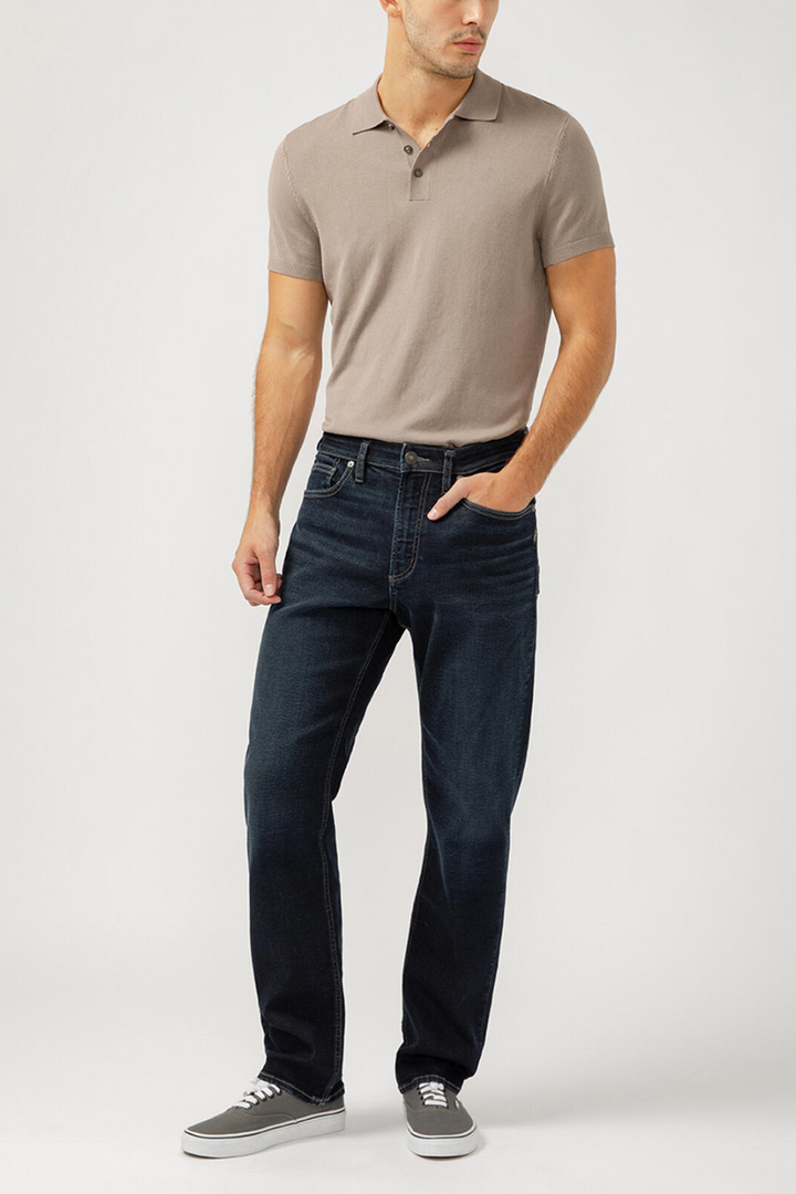Machray Athletic Fit Straight Leg Jeans