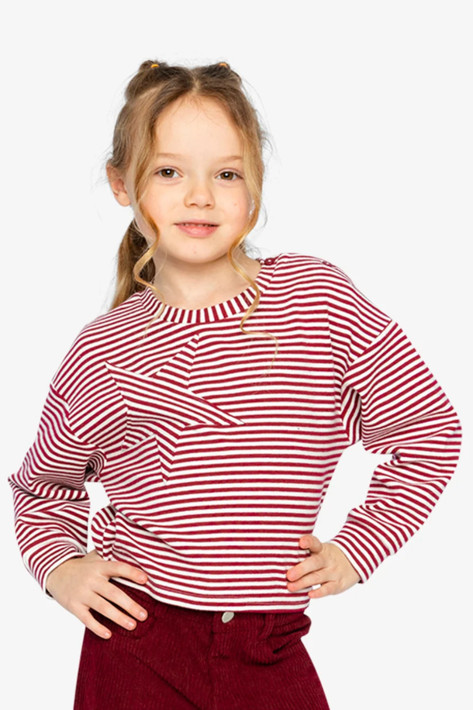 Deux Par Deux Soft Jersey Top