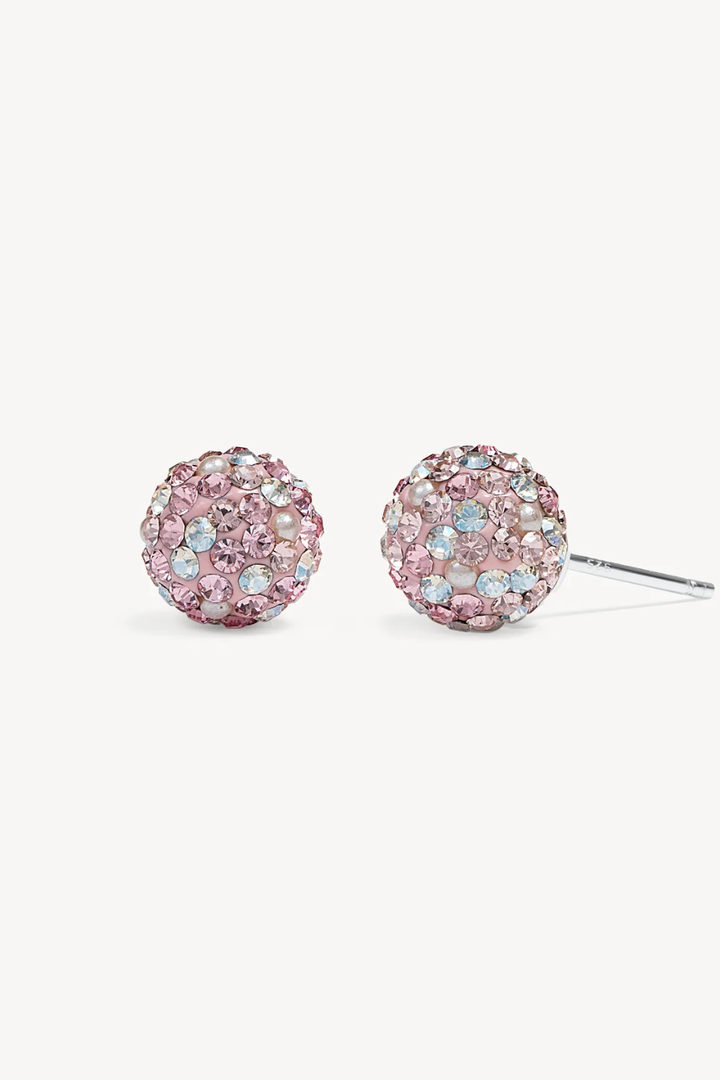 Venetian Blush Small Sparkle Ball™ Stud Earrings