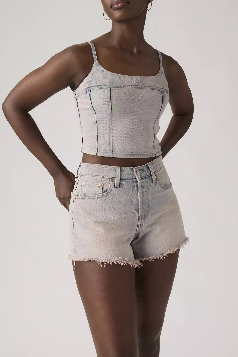LEVIS 501® Original Fit High Rise Curve Shorts - Hot Peppers Clothing