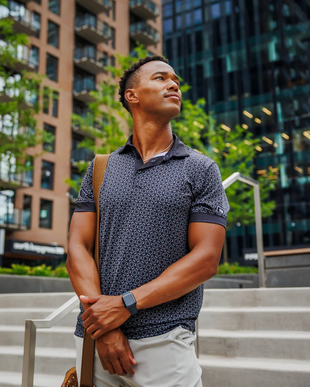 Gone Fishing Men's Polo