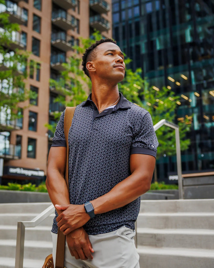 Gone Fishing Men's Polo