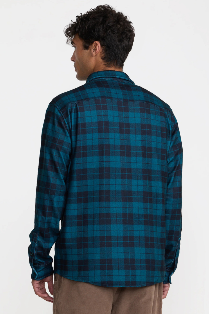 RVCA Vacancy Flannel Long Sleeve Shirt