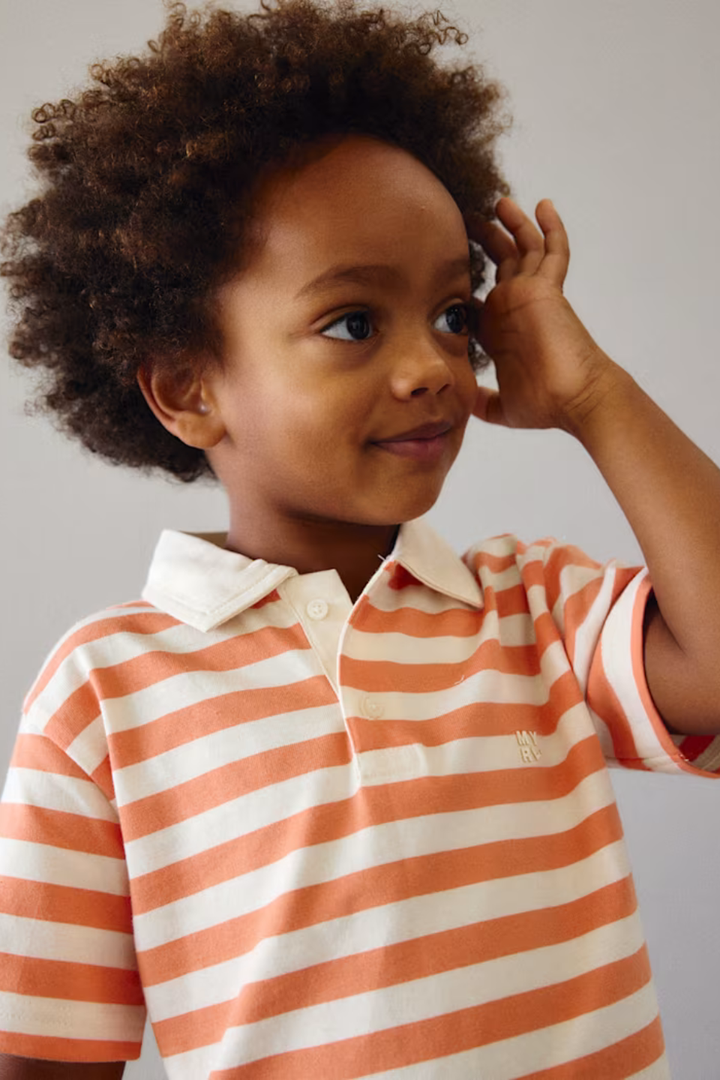 Mayoral Boy Striped Polo Shirt MAYORAL