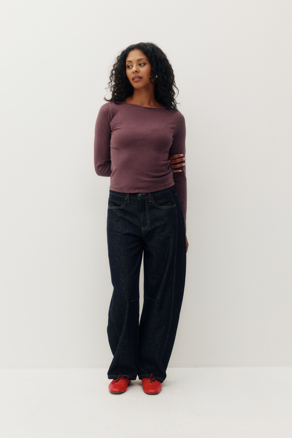 Kuwalla Women’s Boatneck Long Sleeve