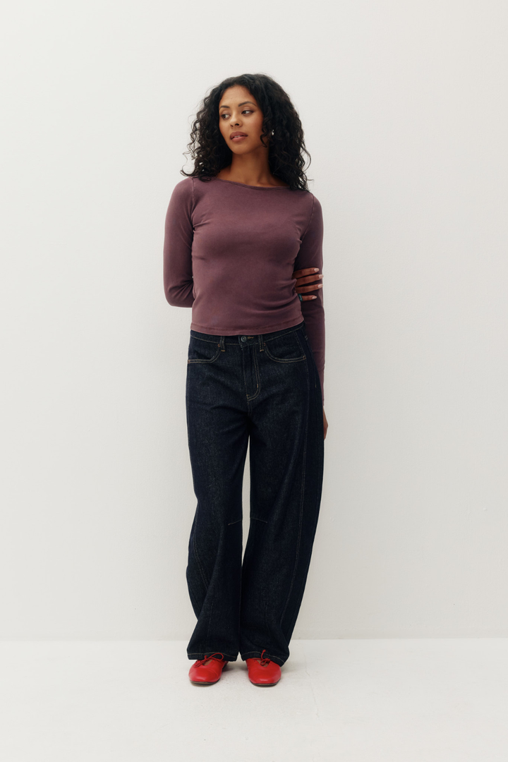 Kuwalla Women’s Boatneck Long Sleeve