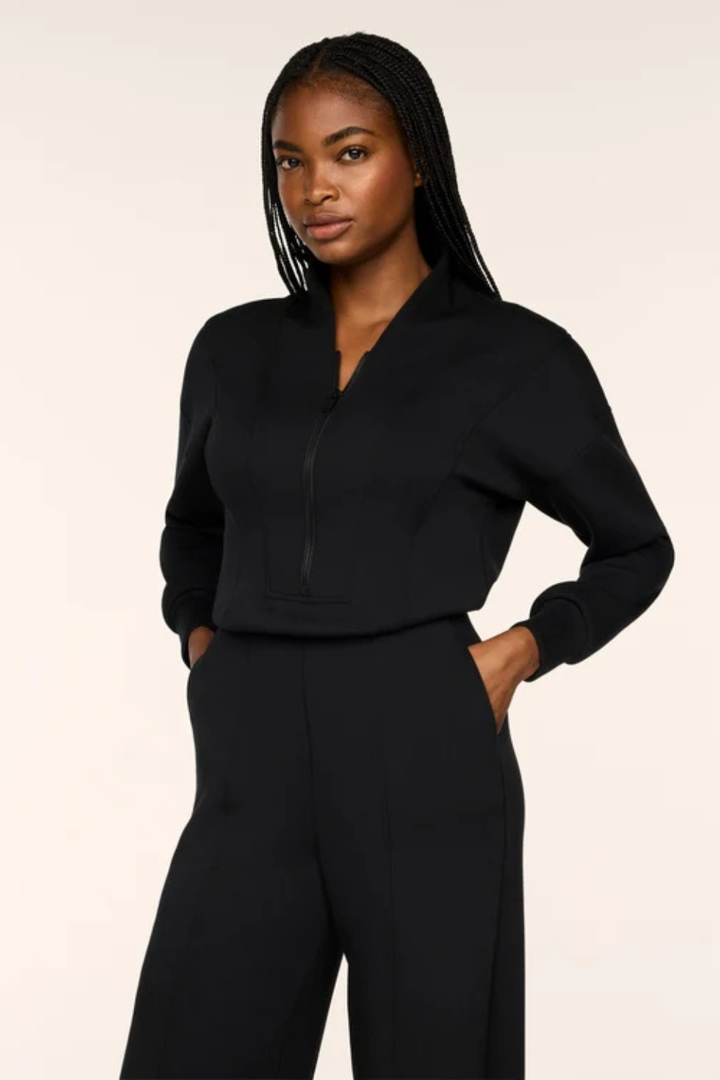 SPANX AirEssentials® Long Sleeve Shawl Collar Jumpsuit