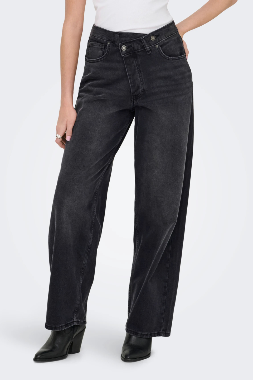 GIORGIA Mid waist Baggy Fit Jeans