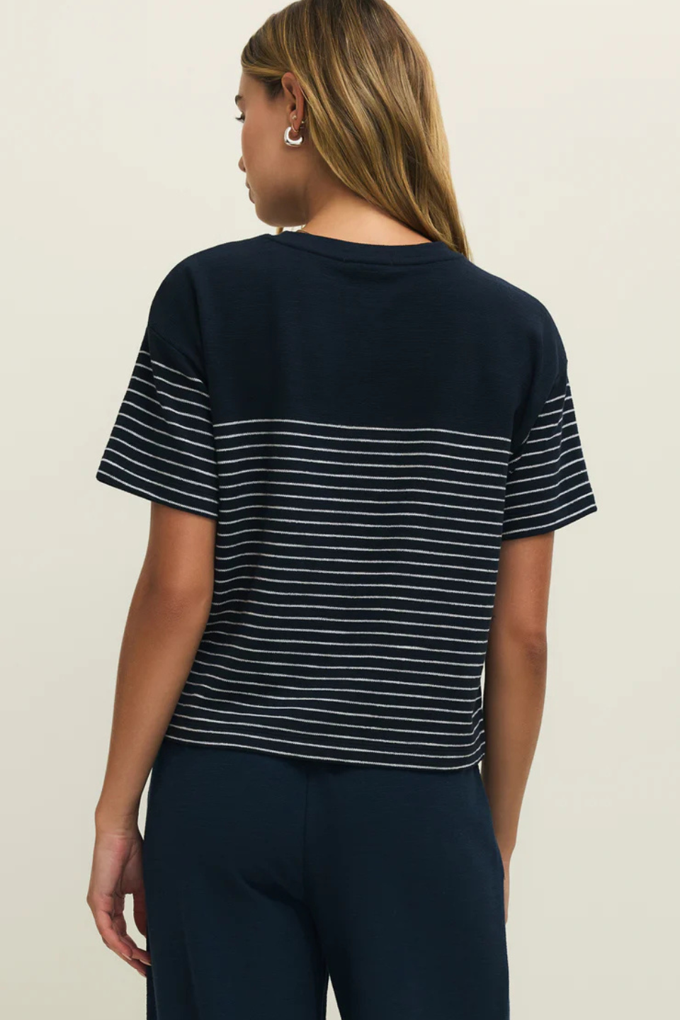 Harbor Textured Knit Stripe Shirt
