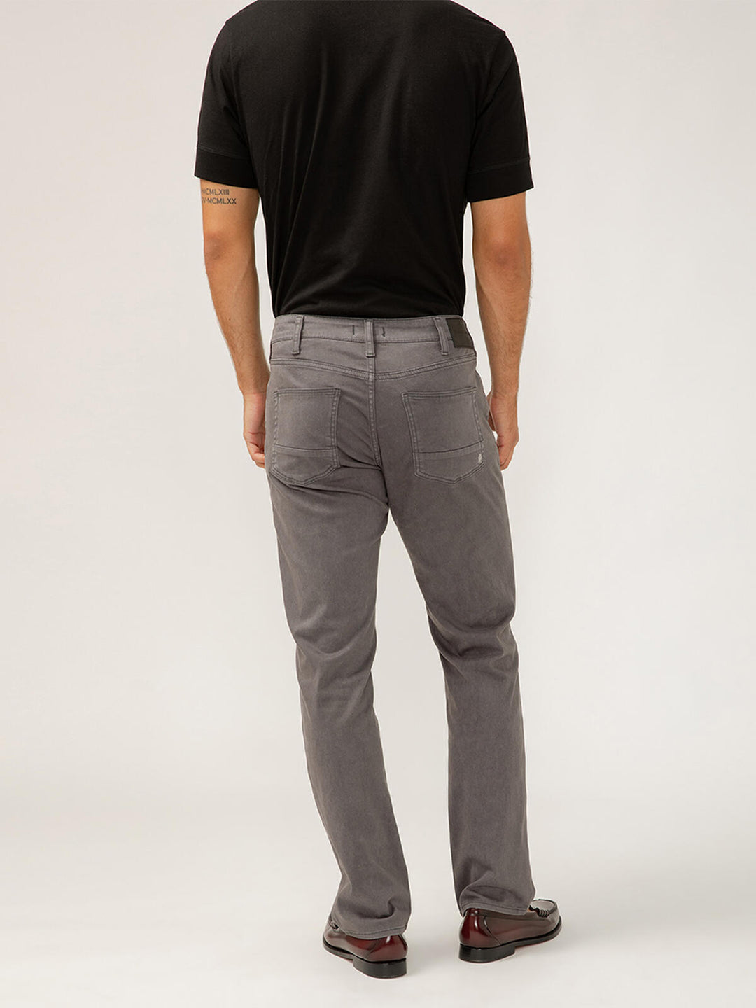 Silver Machray Classic Fit Slim Straight Leg Jeans SILVER