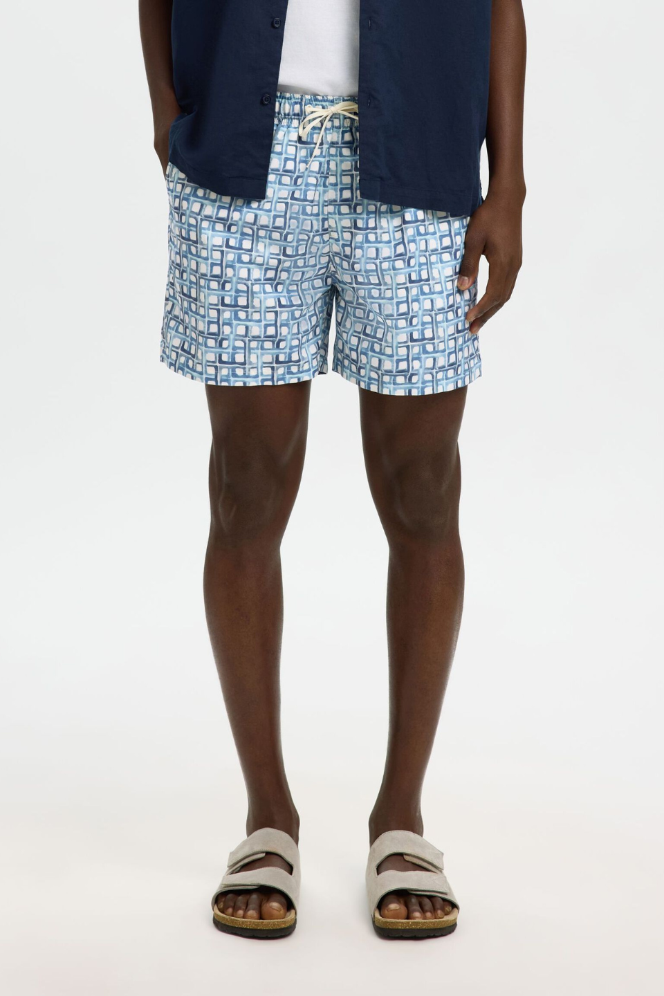 PRINTED SWIM SHORTS - Hot Peppers Clothing