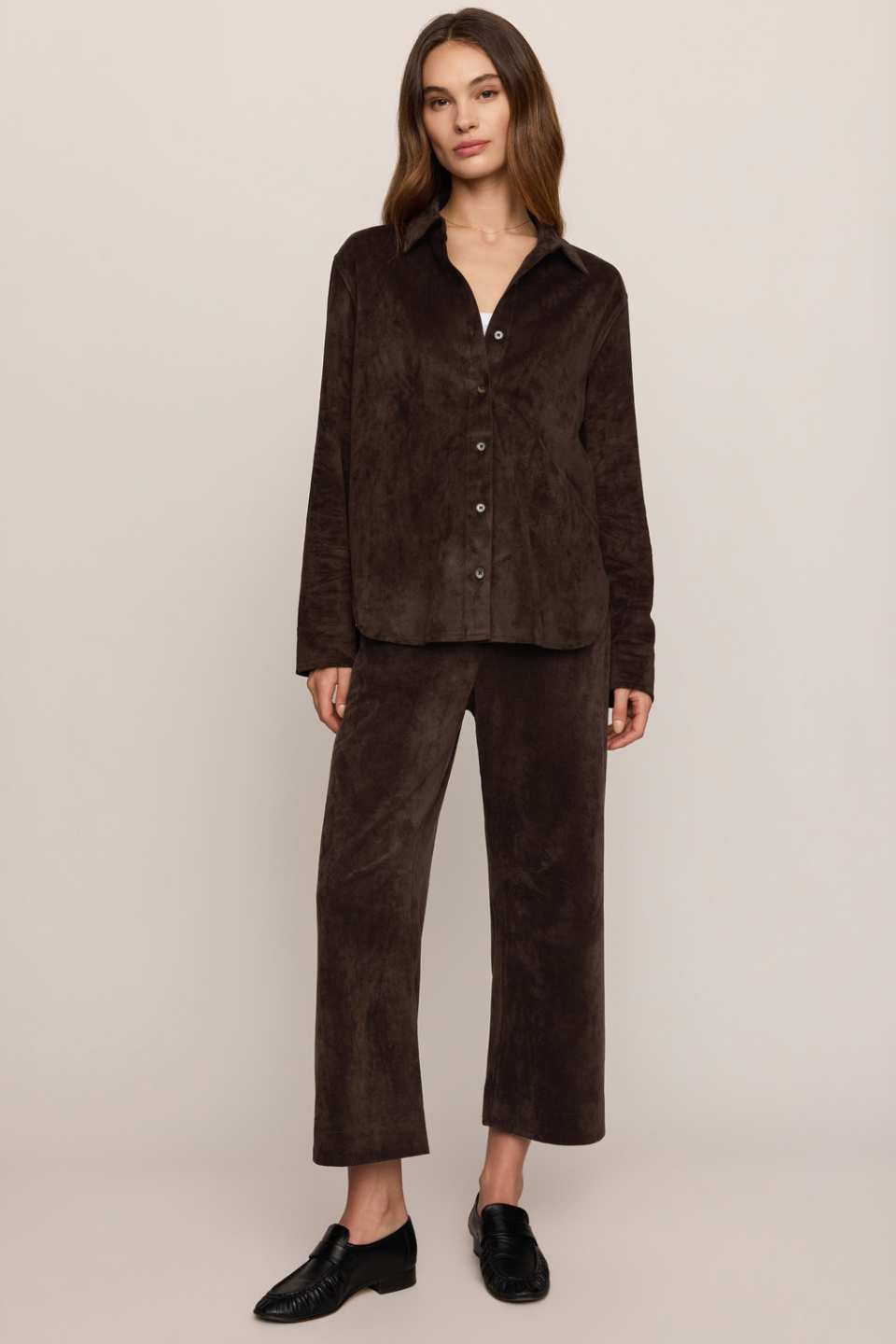 Z Supply Maren Suede Shirt