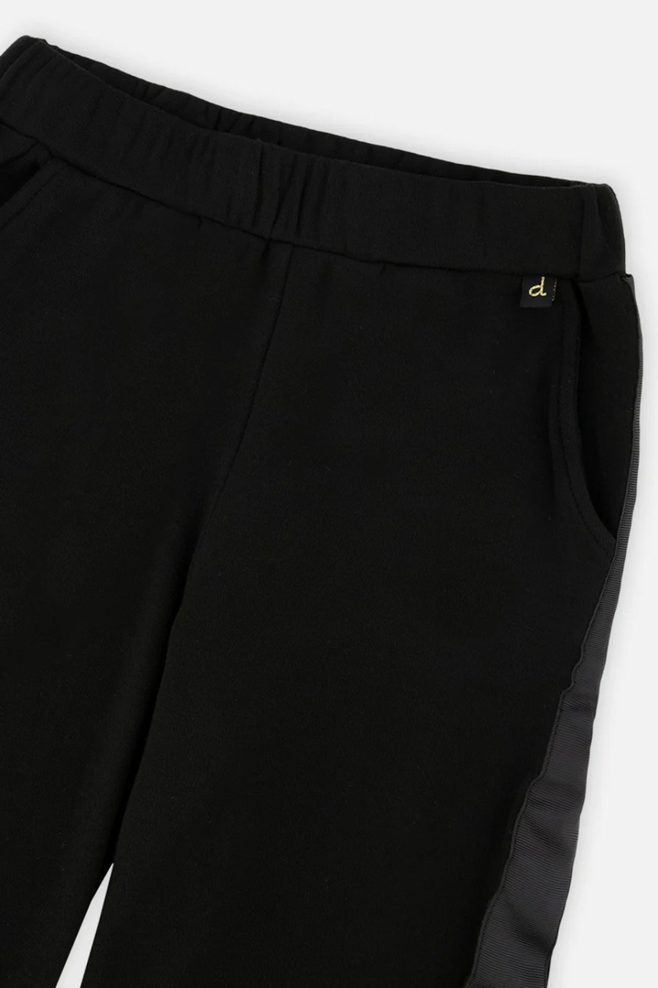 Deux Par Deux Flare Legs Milano Pants Black