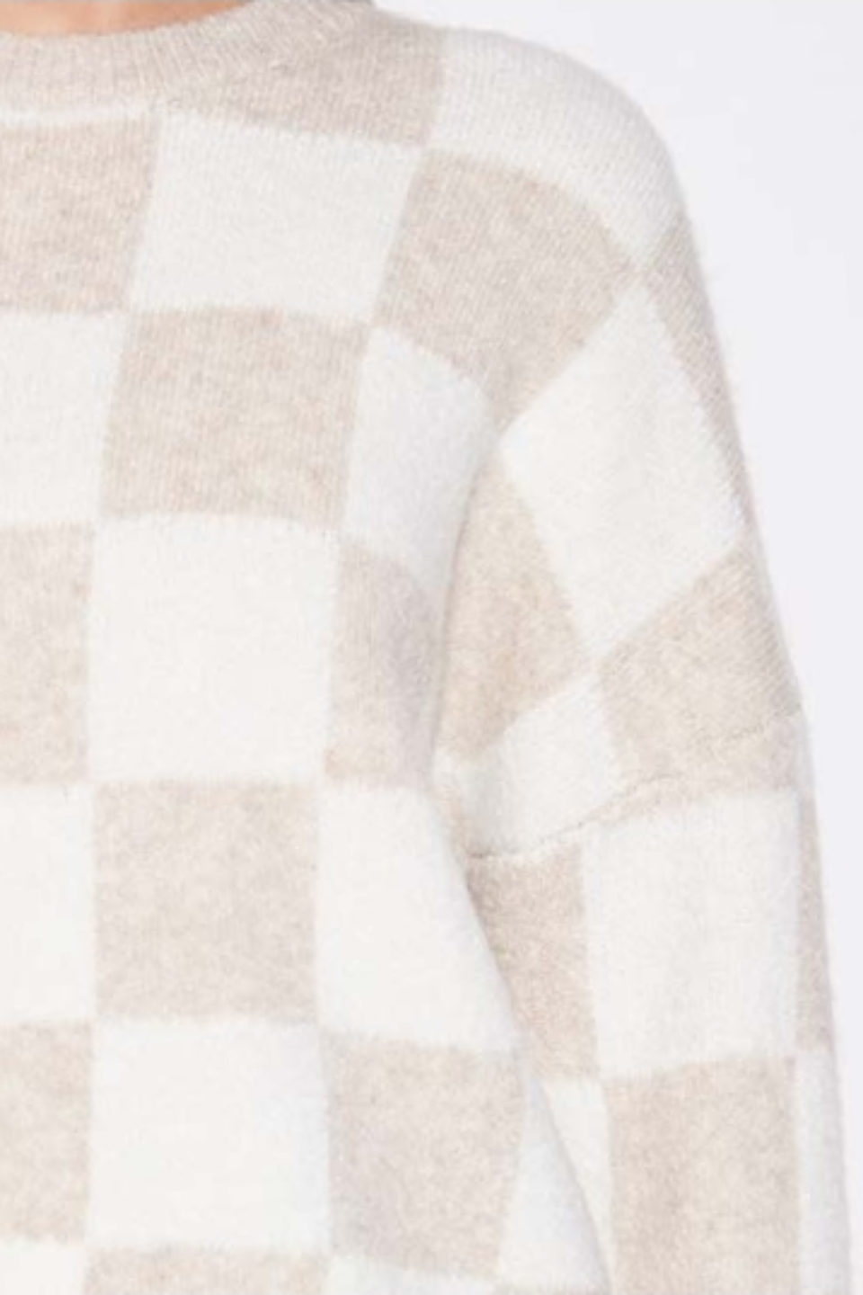 John + Jenn Hugo Check Sweater
