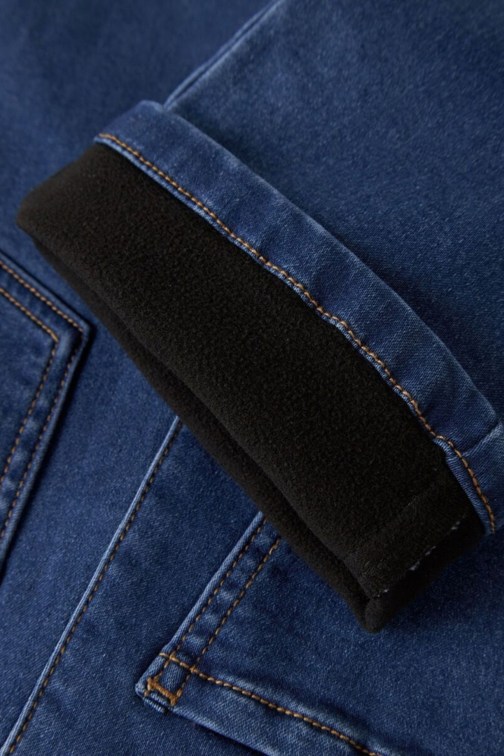 Name It Mini Wide Leg Fleece Jeans
