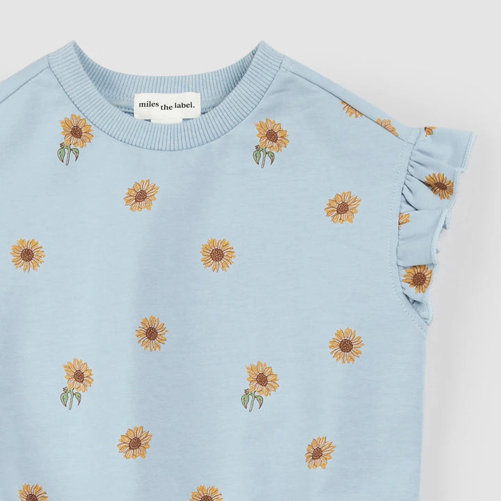 Sunflower Print Top