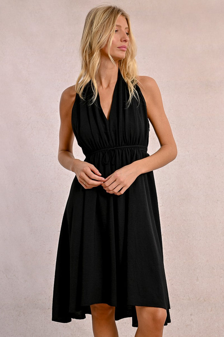 Short Pleated Dress