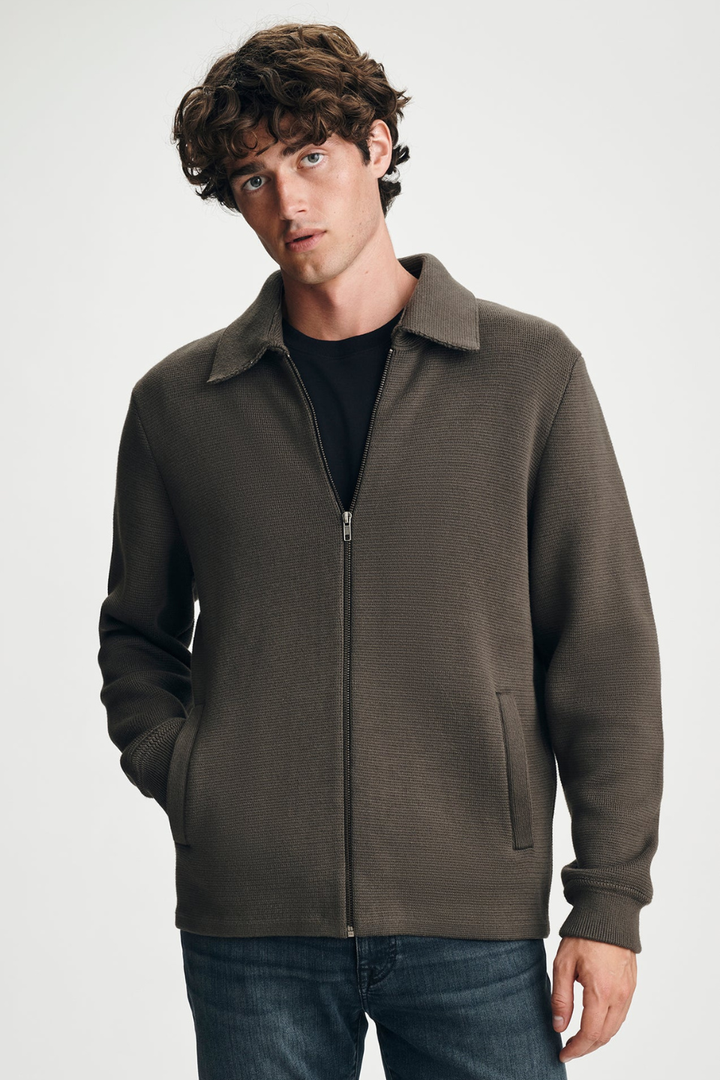 Mavi Zip Cardigan