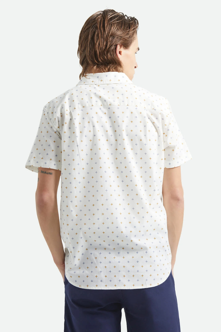 BRIXTON Charter Print Shirt - Hot Peppers Clothing