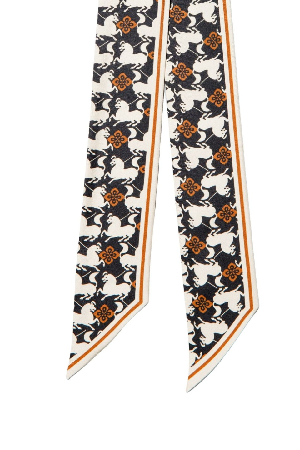 Palm Palm Dora Silk Neck Tie Scarf