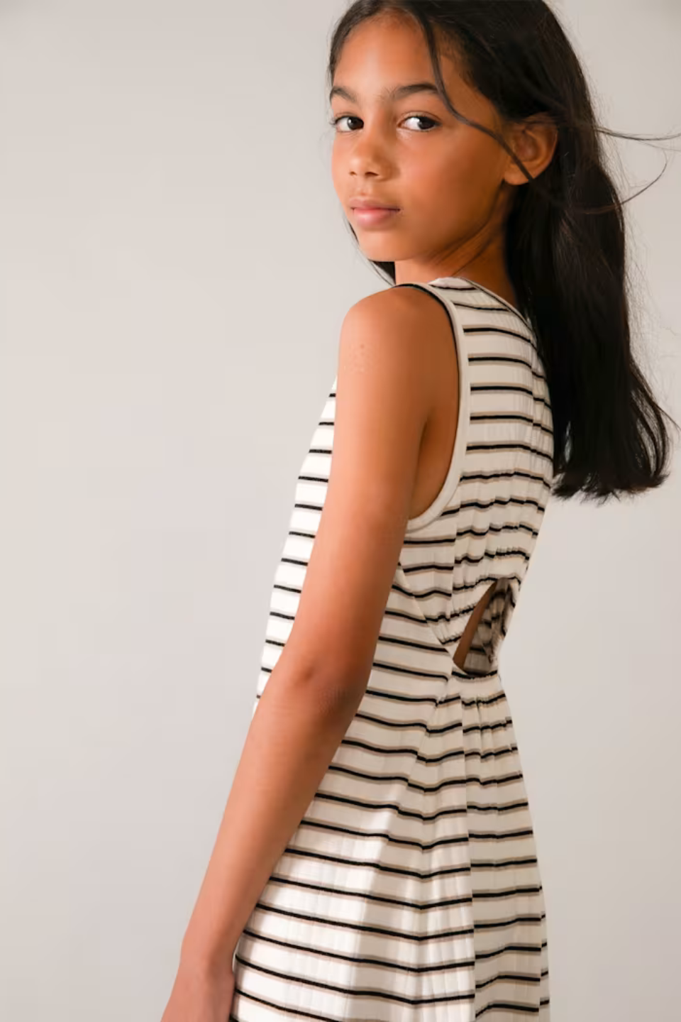 Striped Dress - Hot Peppers Clothing