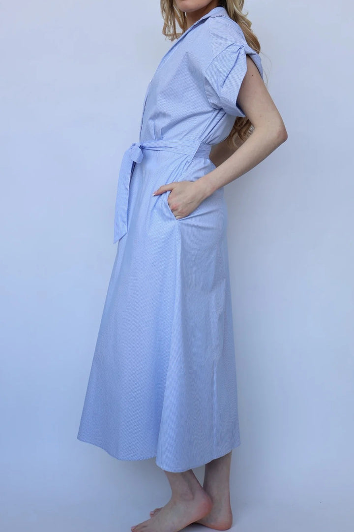 Jaime Collared Button Down Dress