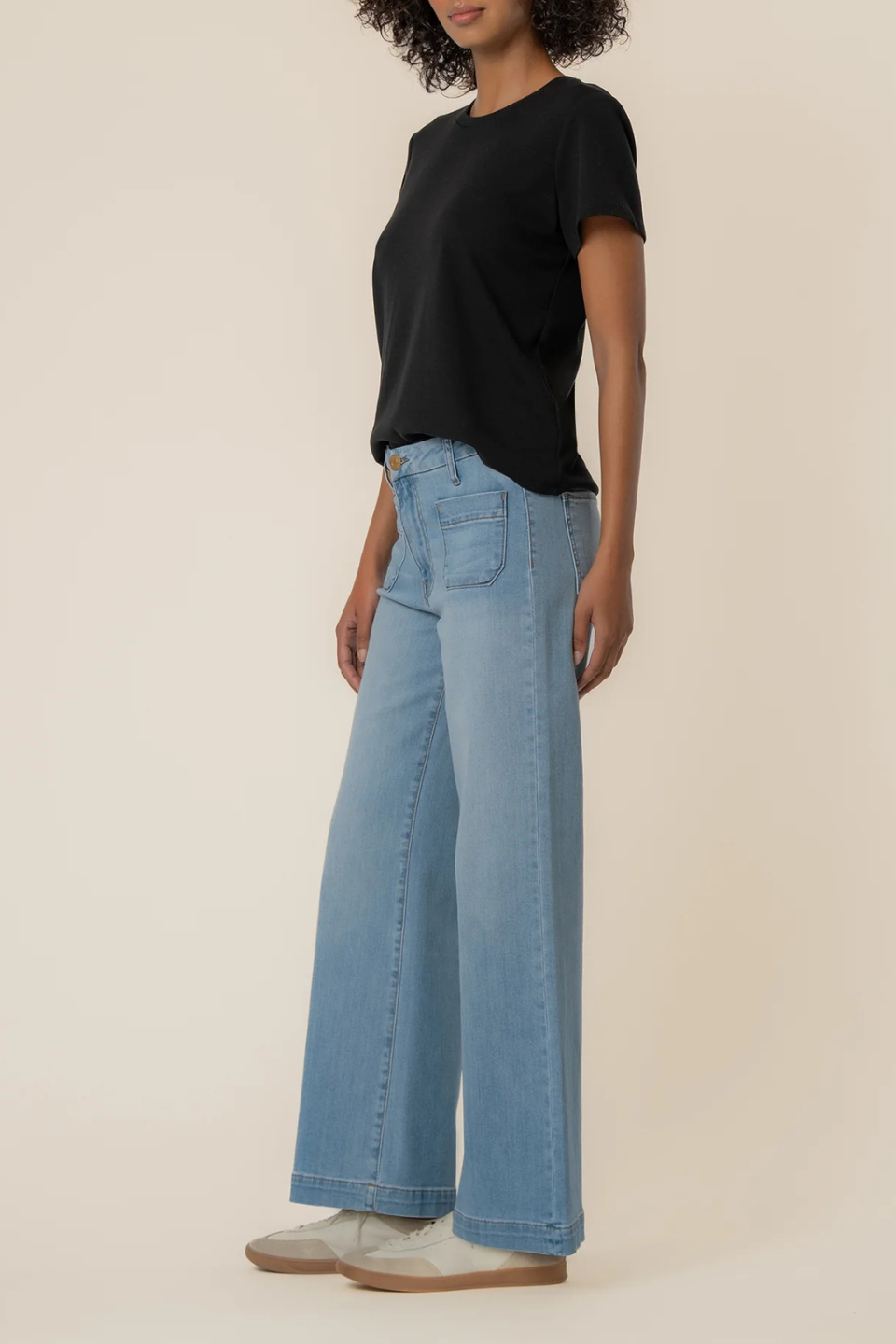 Kut From The Kloth Meg High Rise Wide Leg - Hot Peppers Clothing