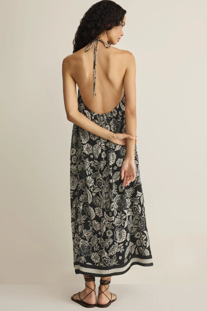 Z Supply Viento Luz Floral Midi Dress Z SUPPLY