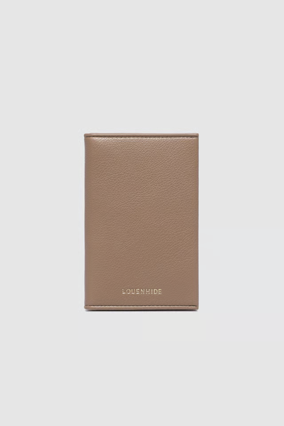 LOUENHIDE Venice Passport Holder in Mocha - Hot Peppers Clothing