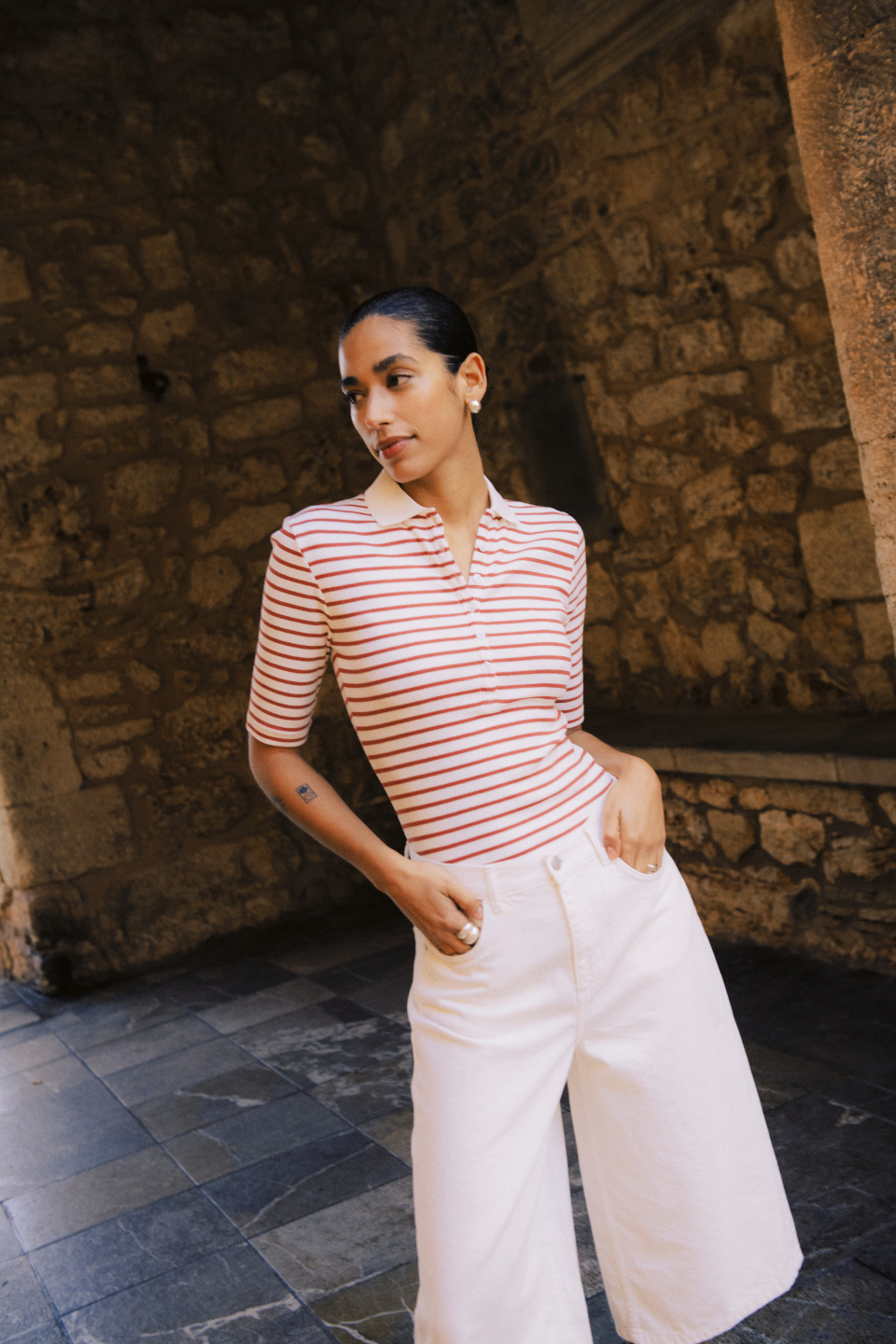 b.young SANANA Polo shirt - Hot Peppers Clothing