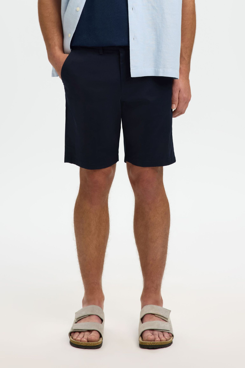 MILES SLIM-FIT CHINO SHORTS - Hot Peppers Clothing