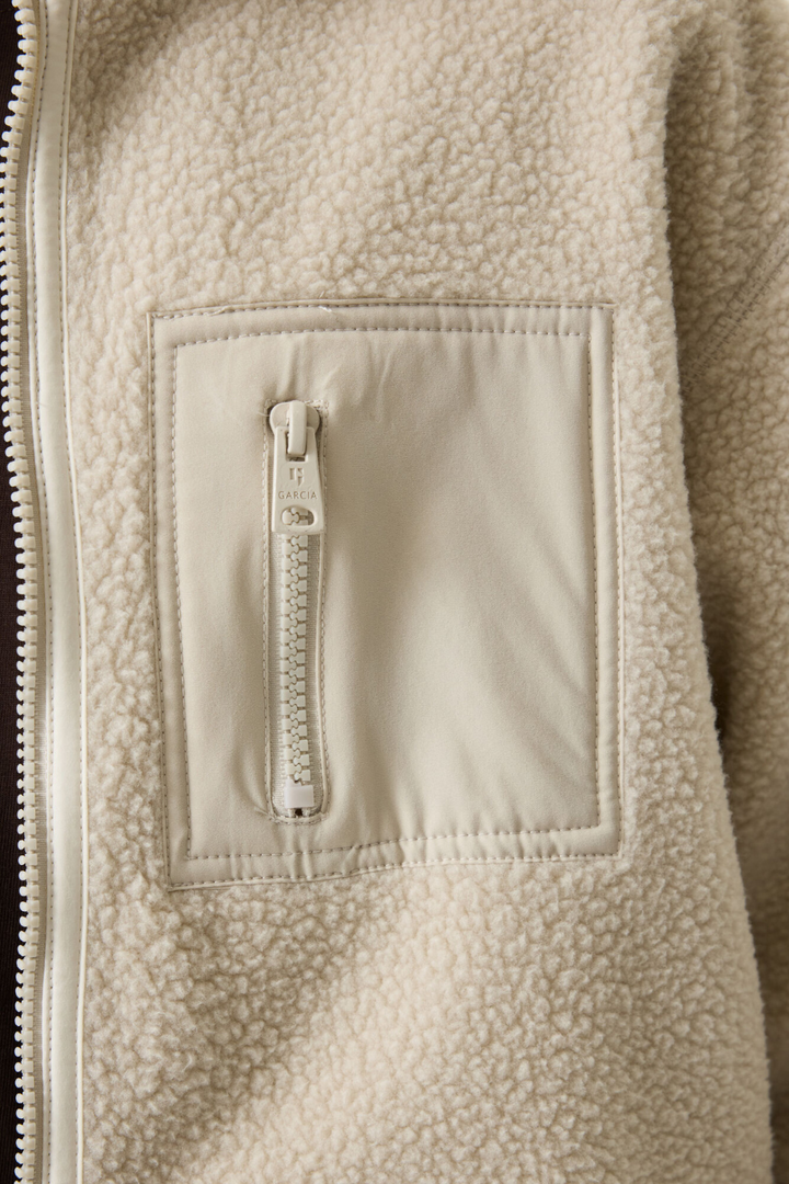 GARCIA Beige Fleece Jacket