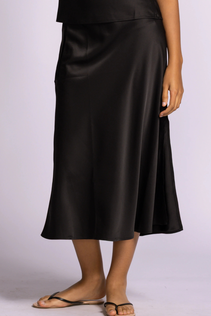 Late Sophia Skirt Black LATE