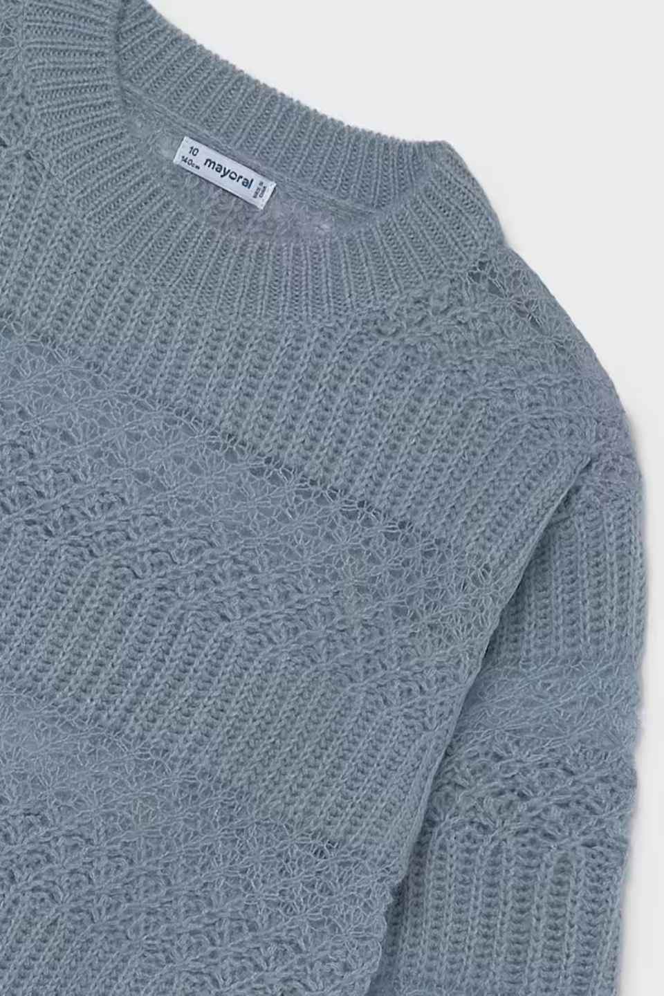 Mayoral Girl Pointelle Sweater