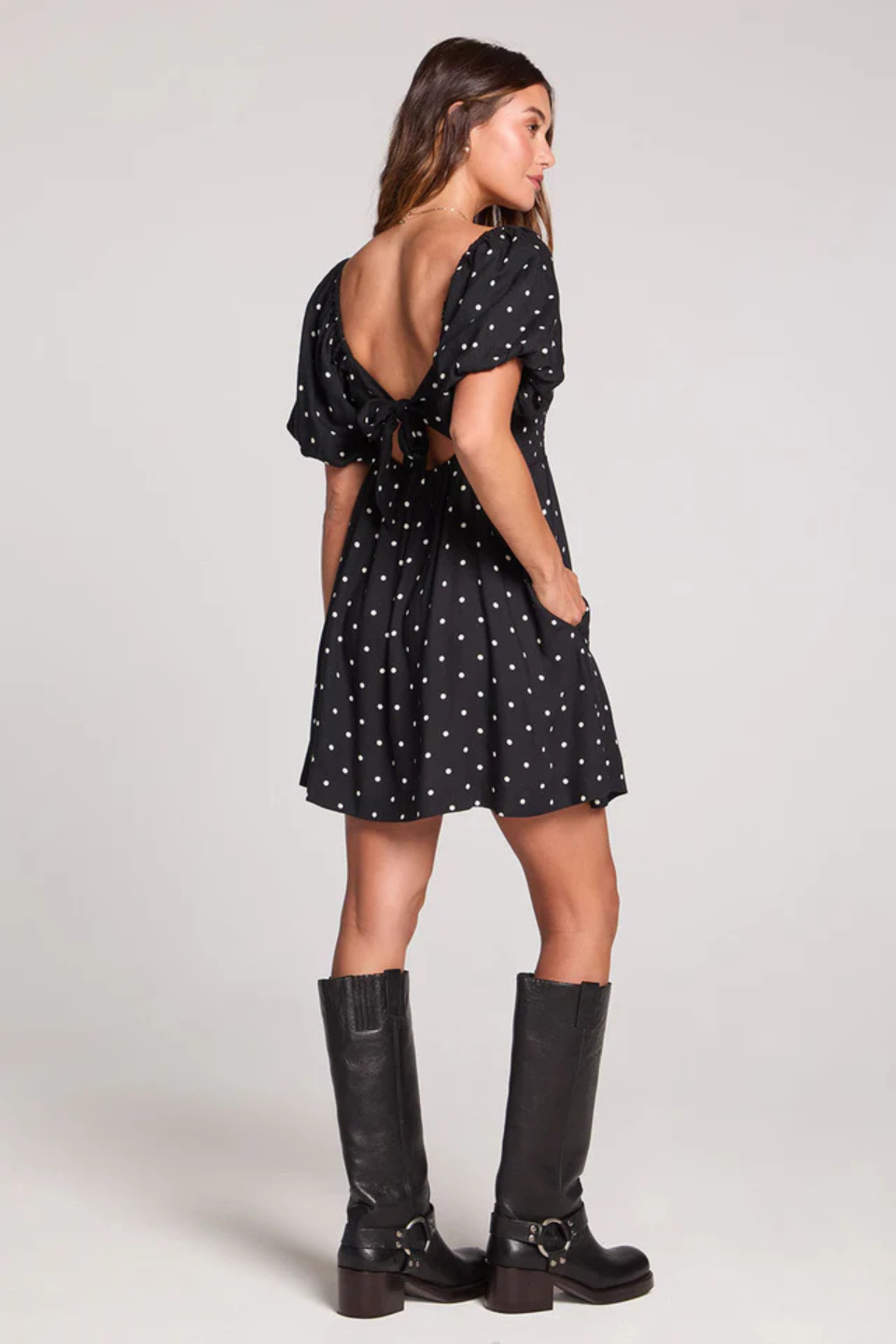 SALTWATER LUXE Elio Mini Dress - Hot Peppers Clothing