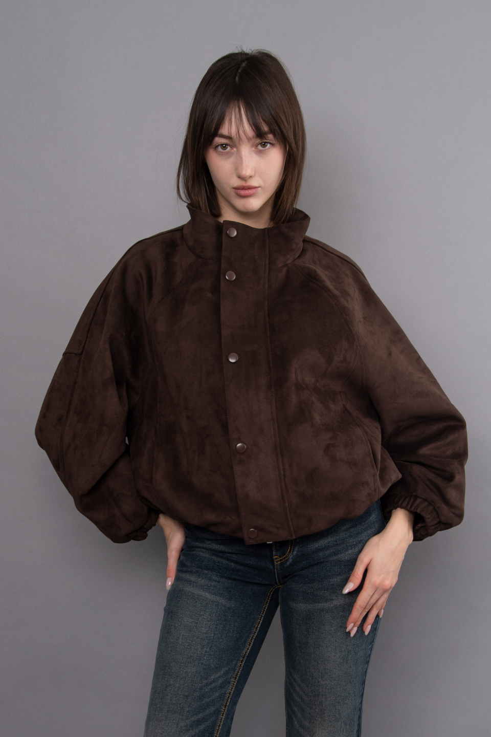 RD Style Mia Faux Suede Jacket