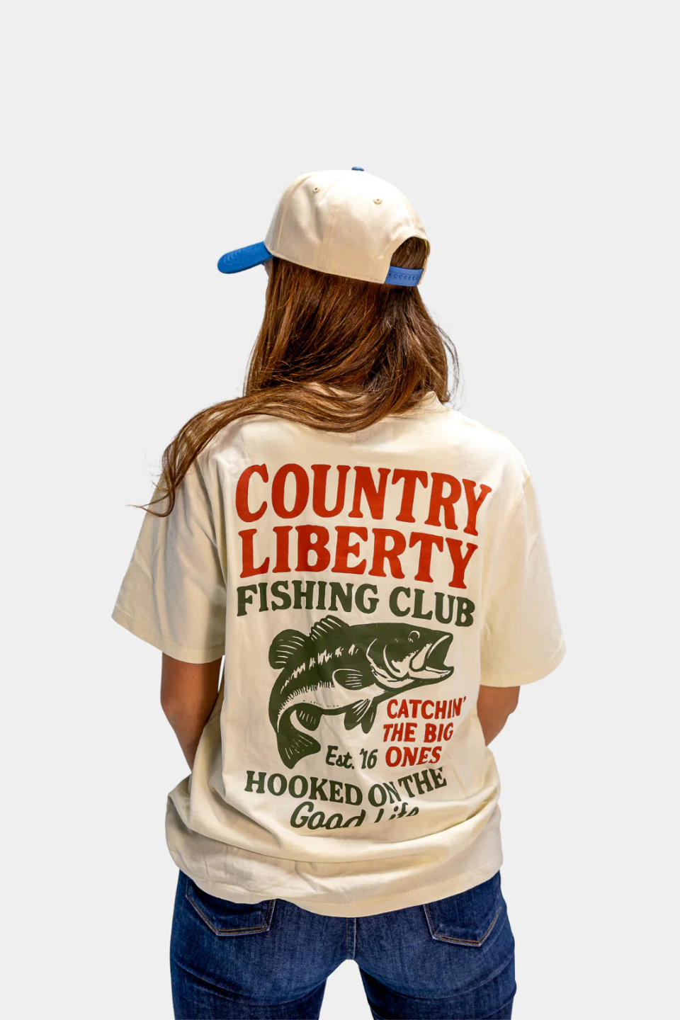 Country Liberty Hooked On the Good Life Tee COUNTRY LIBERTY