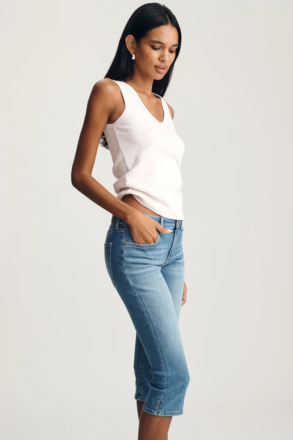 Hilary Capri Jeans - Hot Peppers Clothing