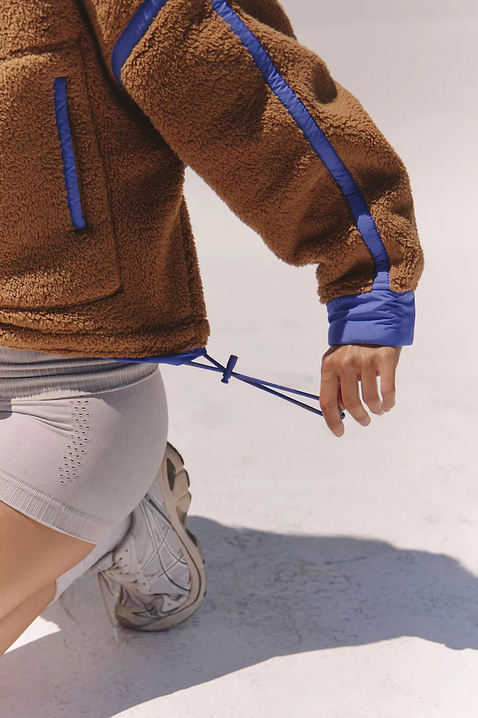 Mountain High Half Zip Fleece in Twig Combo