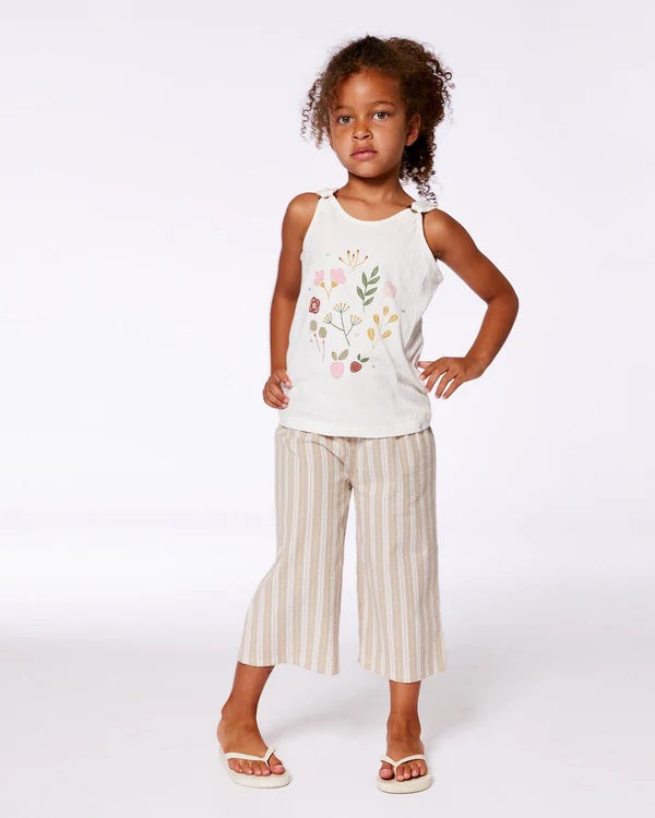 Crinkle Jersey Tank Top