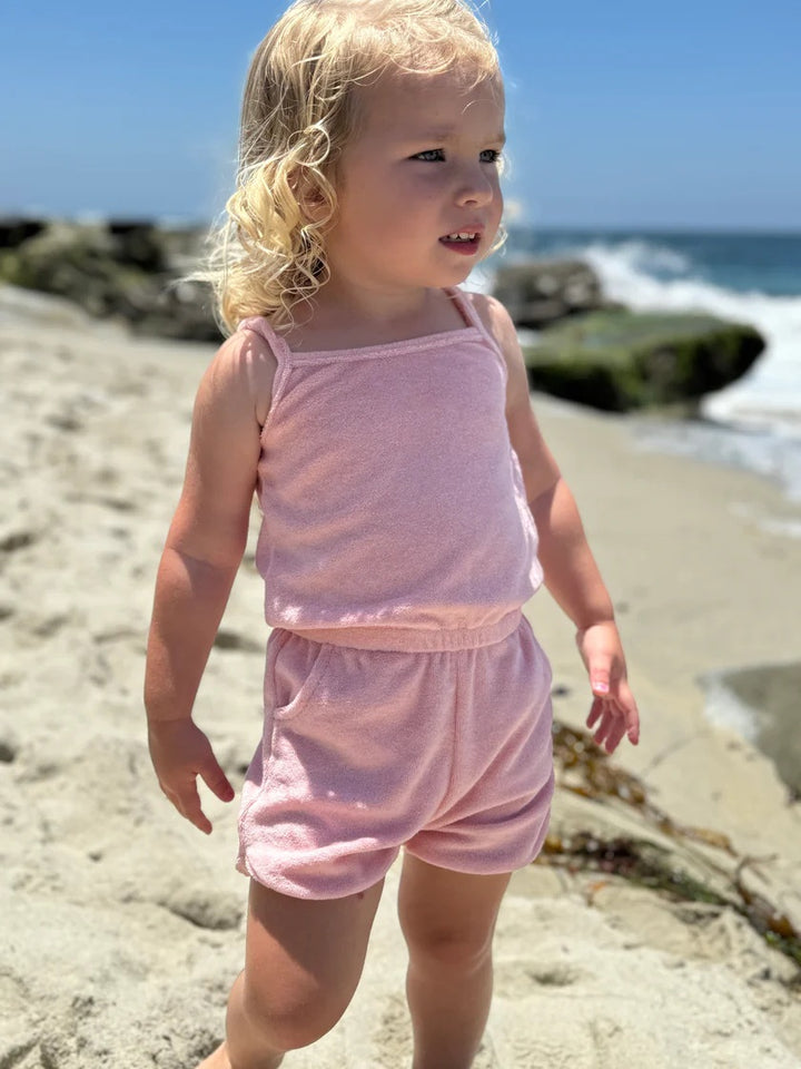 Shelby Romper in Pink