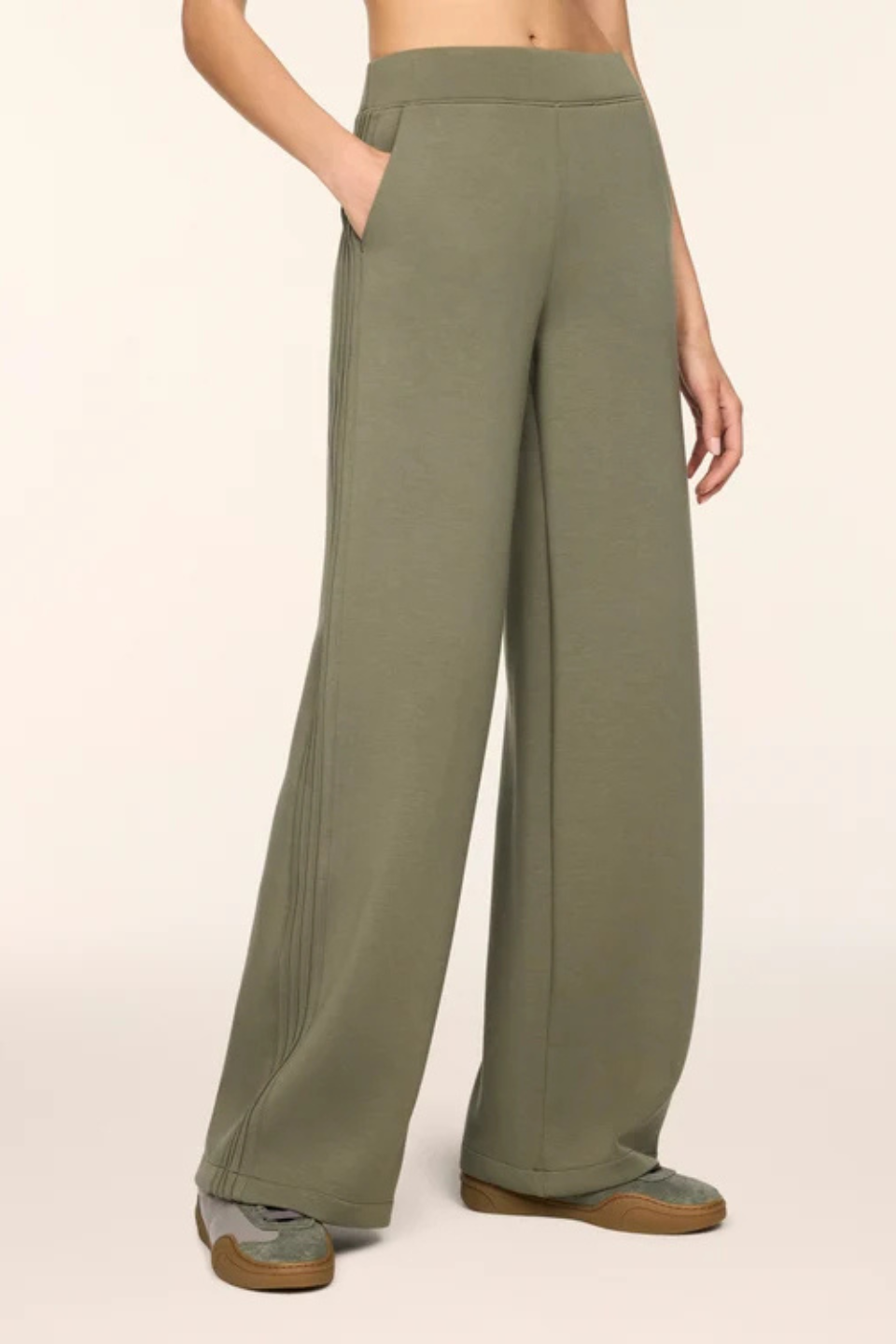 SPANX AirEssentials® Pintuck Wide Leg Pant