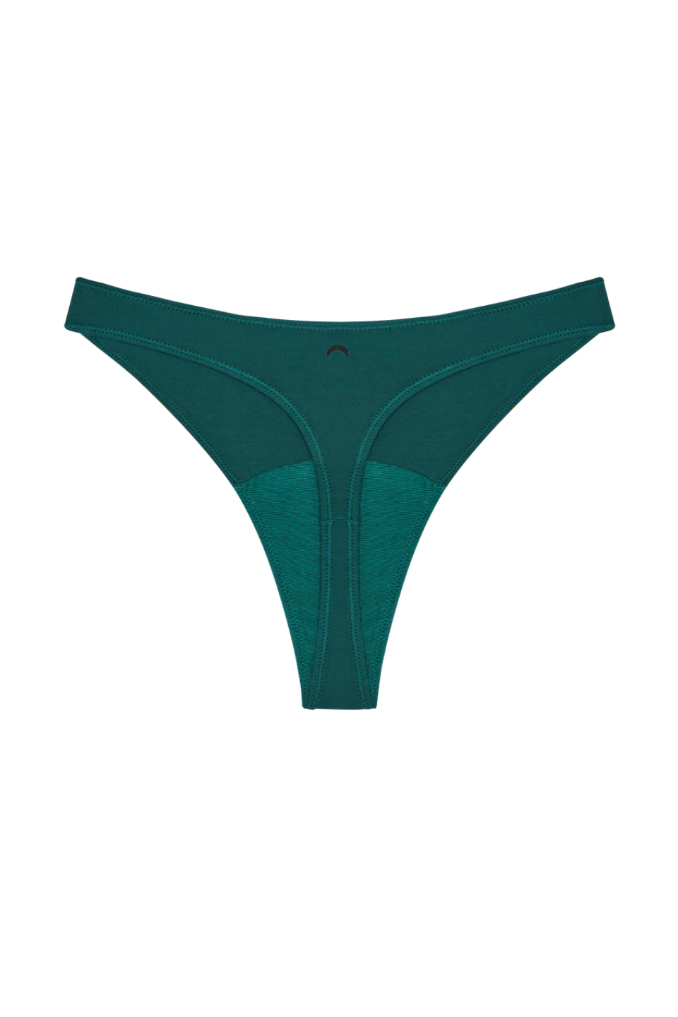 High Rise Thong in Green | Mineral Undies