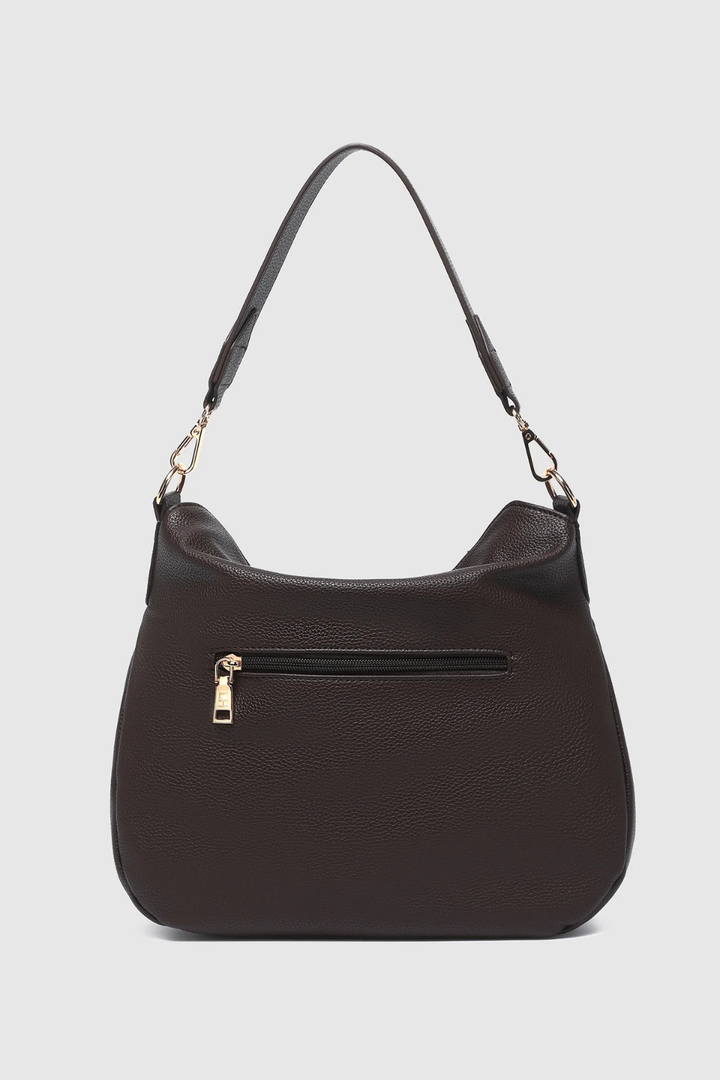 Nadia Shoulder Bag in Chocolate