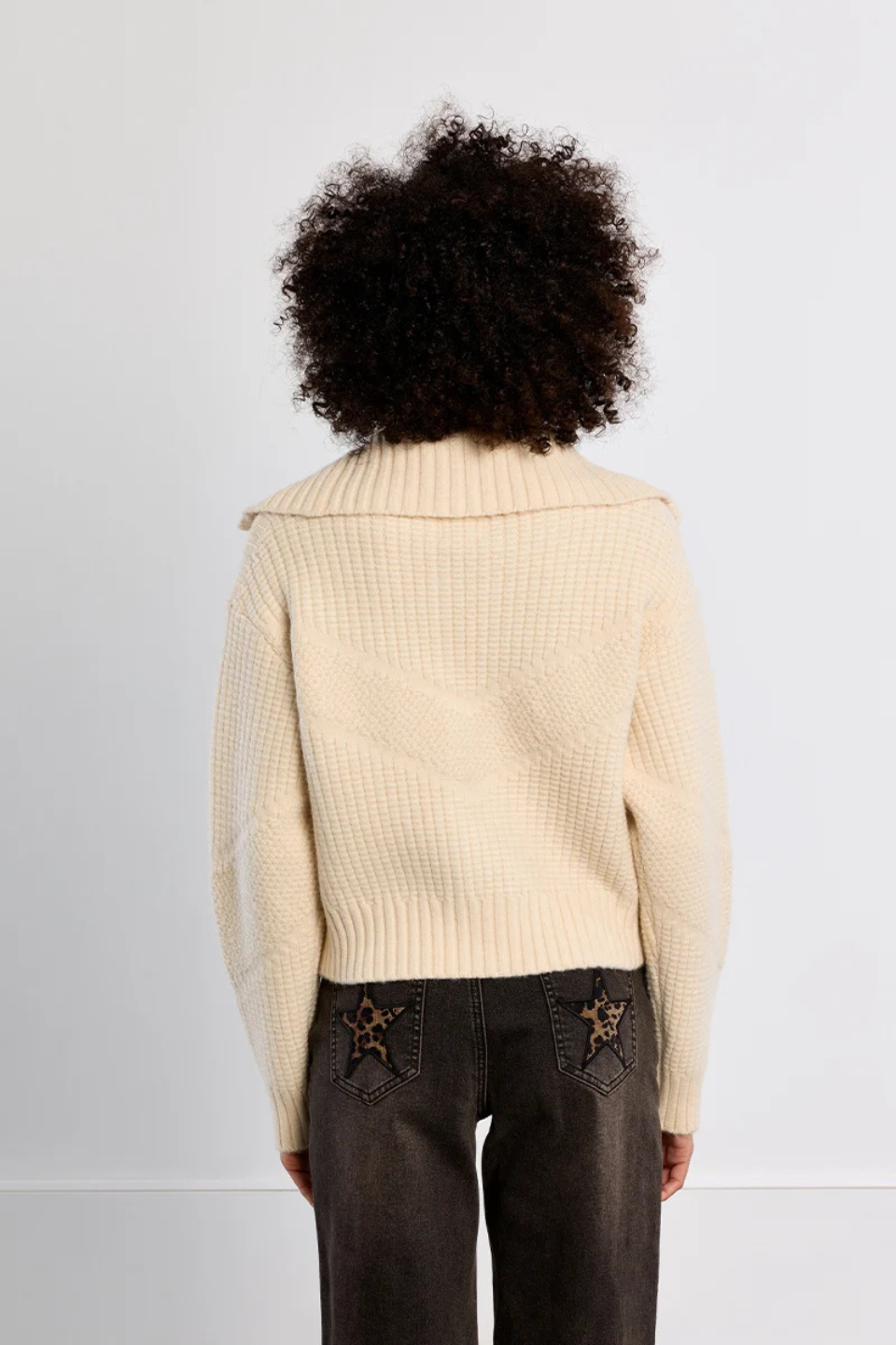 Molly Bracken Knitted Double Zipped Cardigan