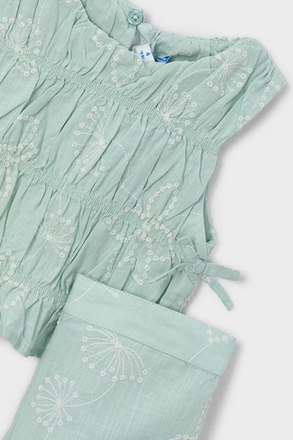 Mayoral Girl's Pants and Ruched Top Set MAYORAL