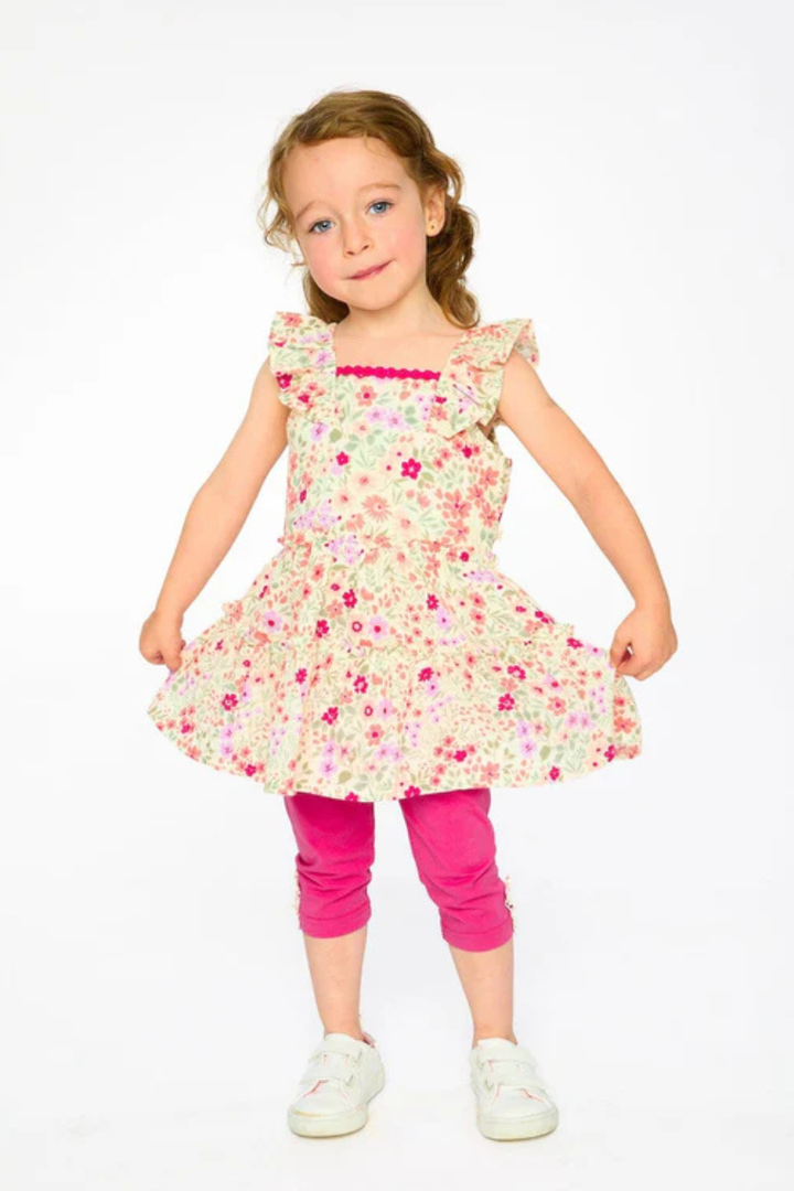 Tunic And Organic Cotton Capri Set