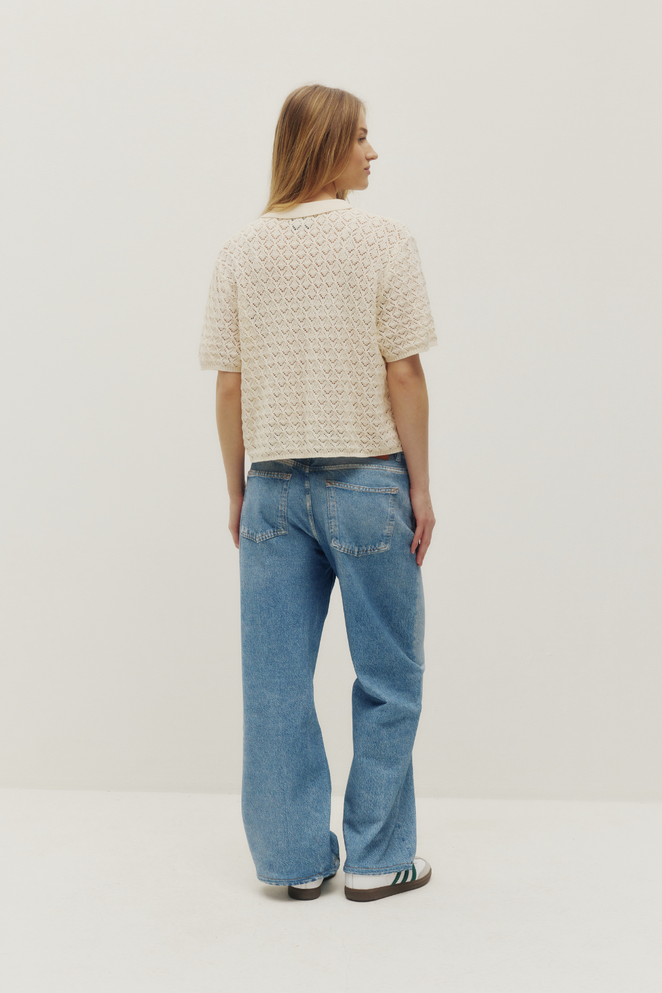 Monica Beach Knit Button Up - Hot Peppers Clothing