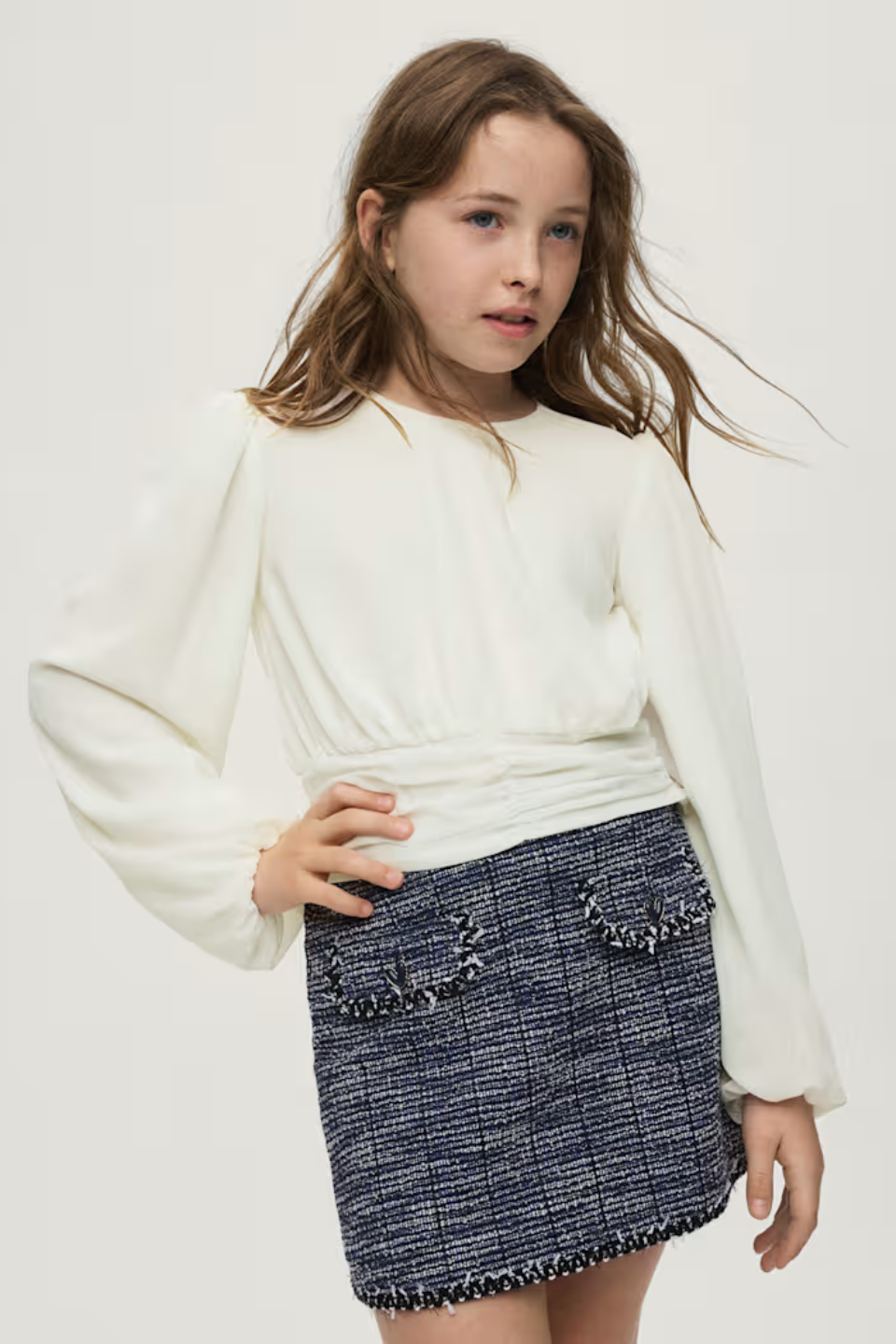 Mayoral Girl Chiffon Blouse